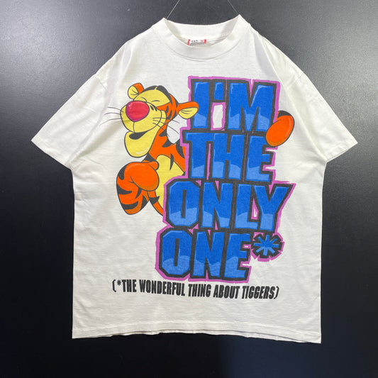 (S/M) 90's DISNEY TIGGER Vintage T-Shirt / A0898T