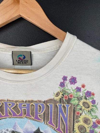 Vintage LIQUID BLUE x GRATEFUL DEAD Size M Music T-Shirt / F2927T