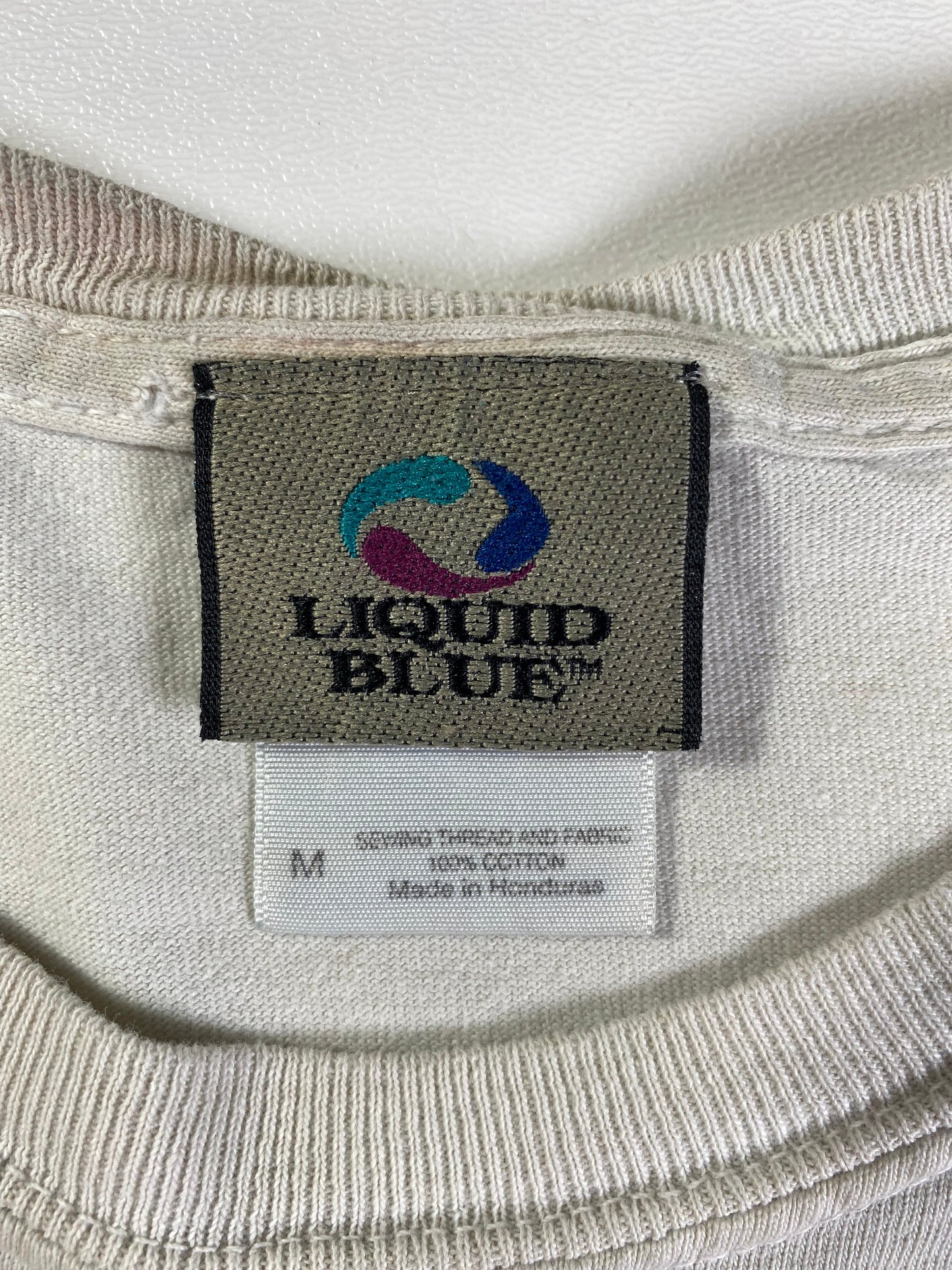 Vintage LIQUID BLUE x GRATEFUL DEAD Size M Music T-Shirt / F2927T