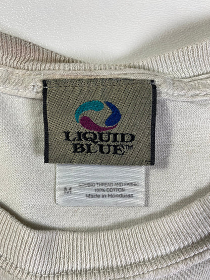 Vintage LIQUID BLUE x GRATEFUL DEAD Size M Music T-Shirt / F2927T