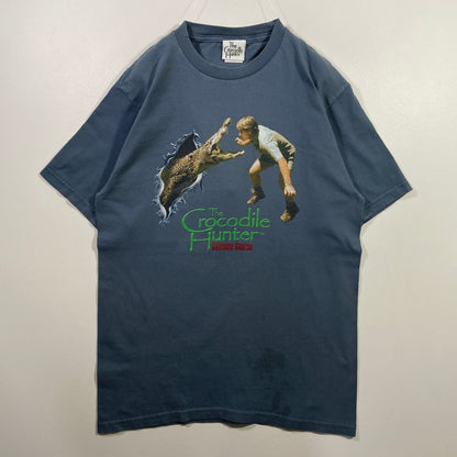 (M) 2001 THE CROCODILE HUNTER Vintage T-Shirt / A0920T