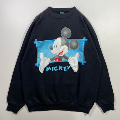 (XL) 90's DISNEY MICKEY Vintage Sweatshirt / A0921S