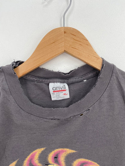 90's BOB MARLEY Made in USA Size XL Music T-shirts / E9081T