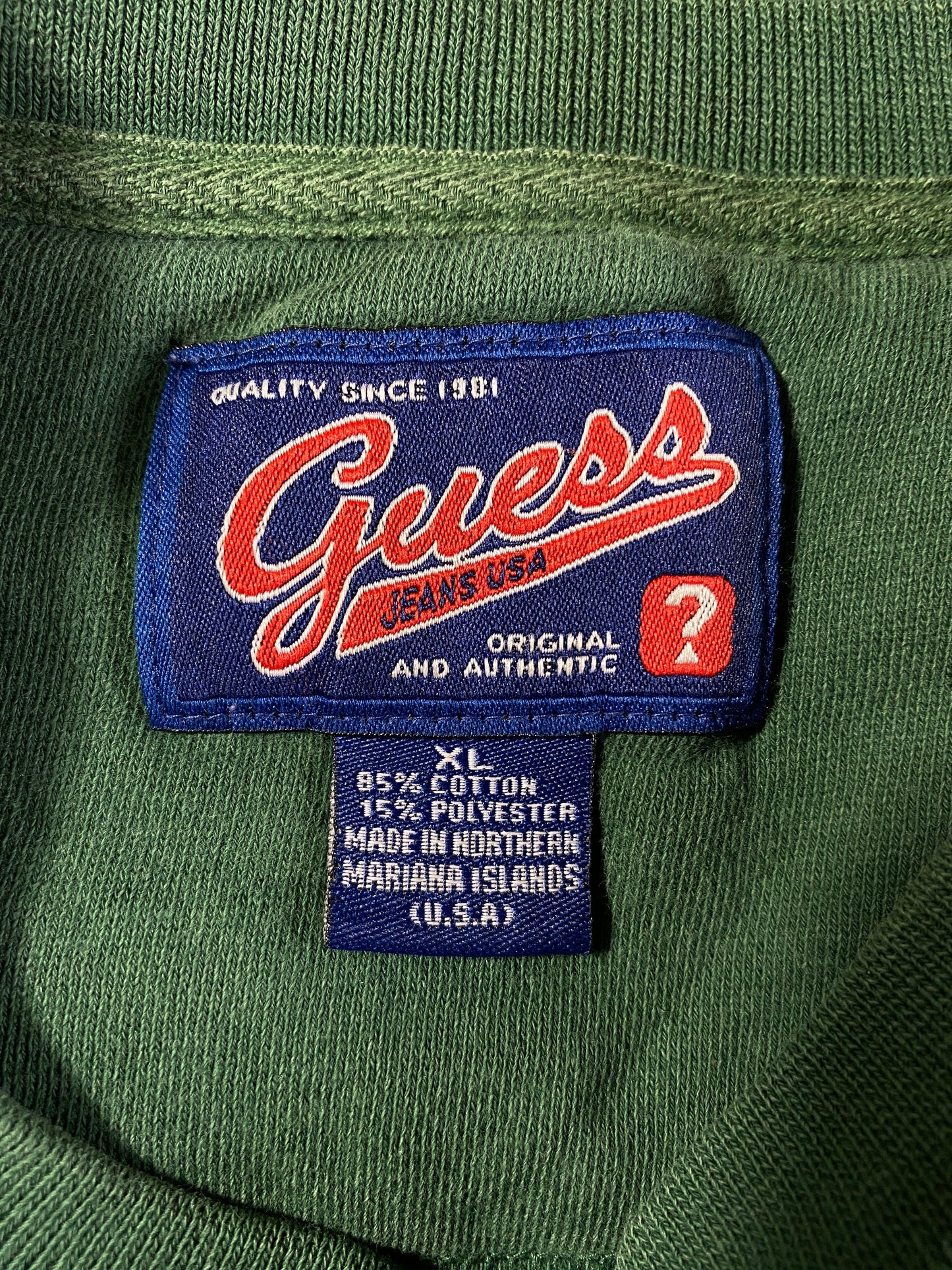 Vintage GUESS JEANS USA Size XL Sweat-Shirt / F40S