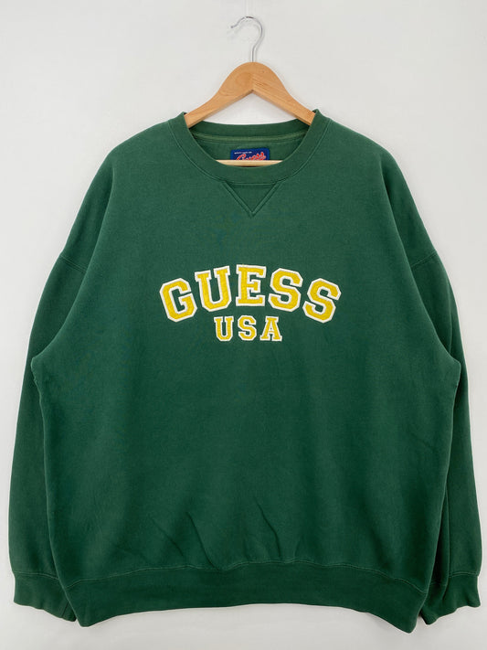 Vintage GUESS JEANS USA Size XL Sweat-Shirt / F40S