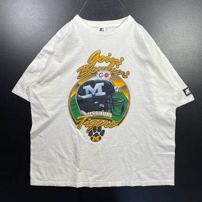 (XL) 1996 STARTER x MISSOURI TIGERS Vintage College T-shirt / A0943T