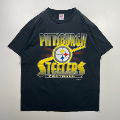 (XL) 1995 PITTSBURGH STEELERS Vintage NFL T-Shirt / A0939T