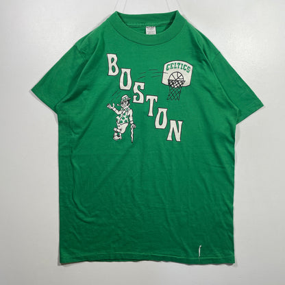 (XL) 80’s BOSTON CELTICS Vintage NBA T-Shirt / A0946T