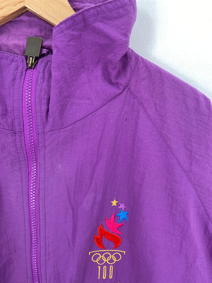 1996 ATLANTA OLYMPIC Size XL Vintage Nylon Jacket / F70N