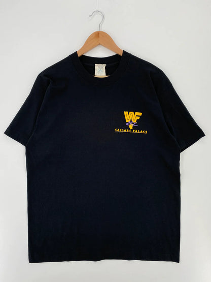 .1993 WRESTLE MANIA IX Made in USA Size XL Vintage WWF T-shirt / E8264T