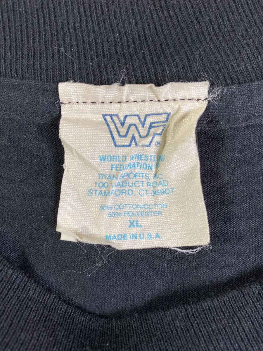 .1993 WRESTLE MANIA IX Made in USA Size XL Vintage WWF T-shirt / E8264T