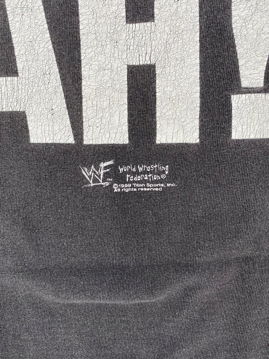 1998 AUSTIN 3:16 Made in USA Size XL Vintage WWF T-shirt / E8265T