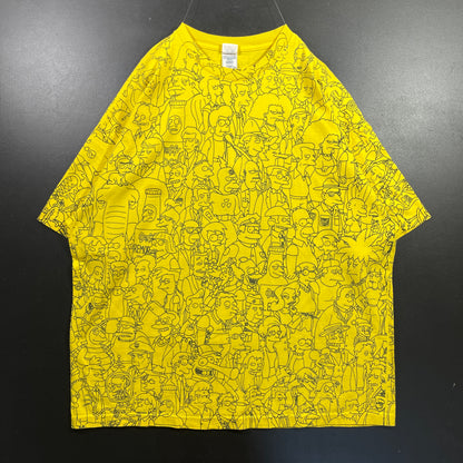 (3XL) THE SIMPSONS Vintage T-shirt / A0974T