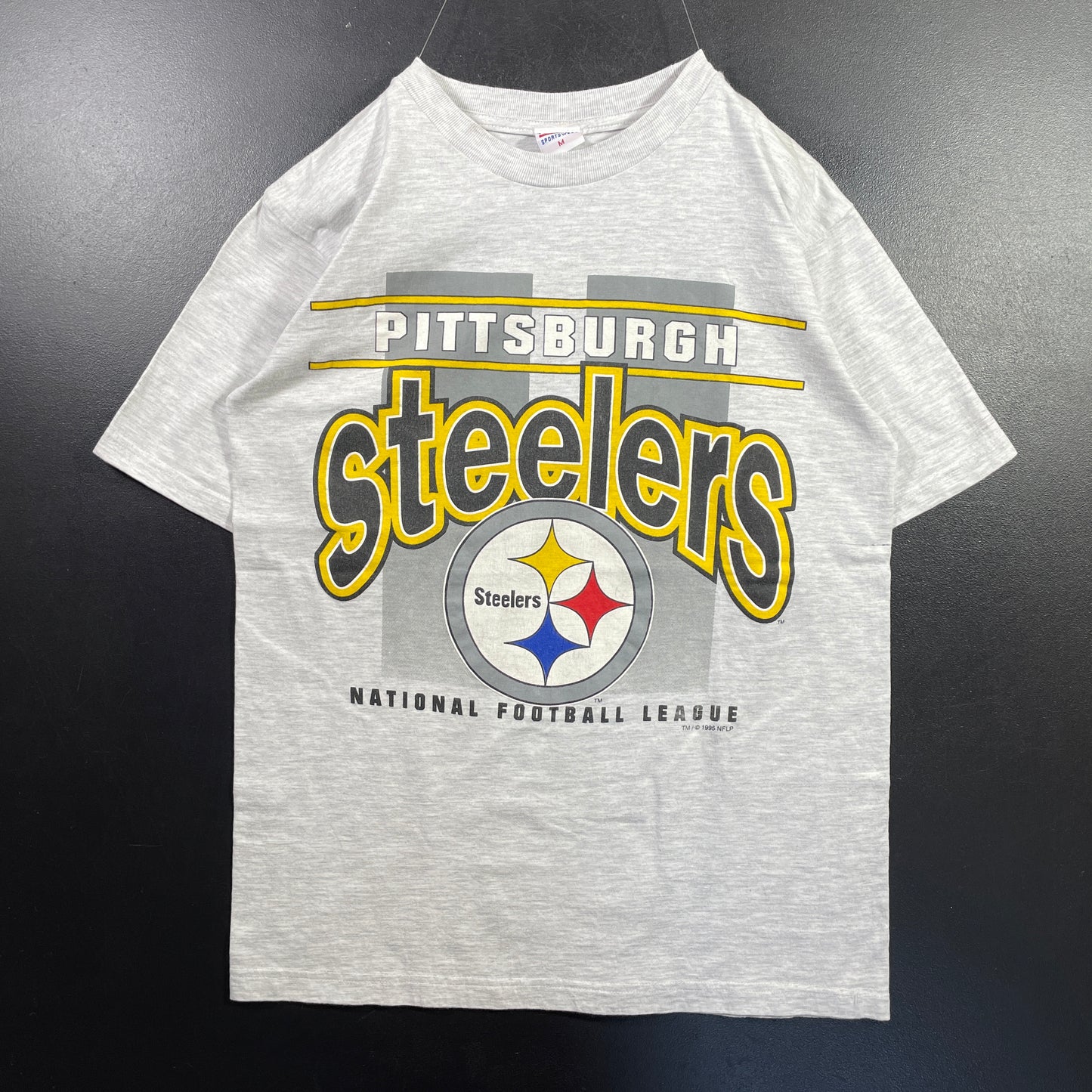 (M) 90’s PITTSBURGH STEELERS Vintage NFL T-shirt / A0976T