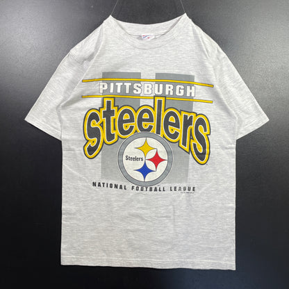(M) 90’s PITTSBURGH STEELERS Vintage NFL T-shirt / A0976T