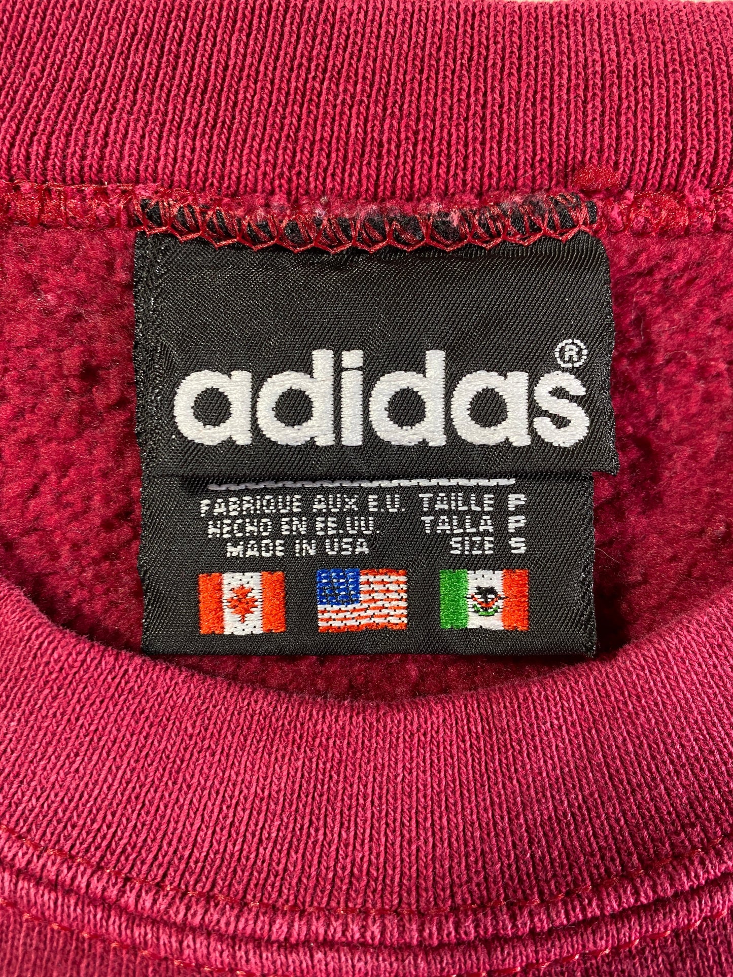 90’s ADIDAS Made in USA Size S Vintage Sweat-Shirts / G6630S
