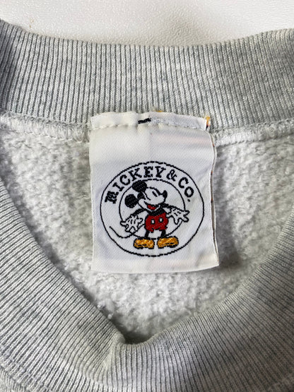 90's DISNEY MICKEY Made in USA Size L Vintage Sweat-Shirt / G4717S