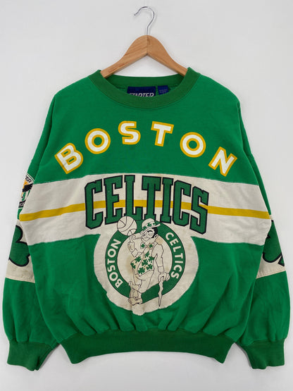 80’s STARTER x BOSTON CELTICS Size L Vintage NBA Sweat-shirt / E8168S