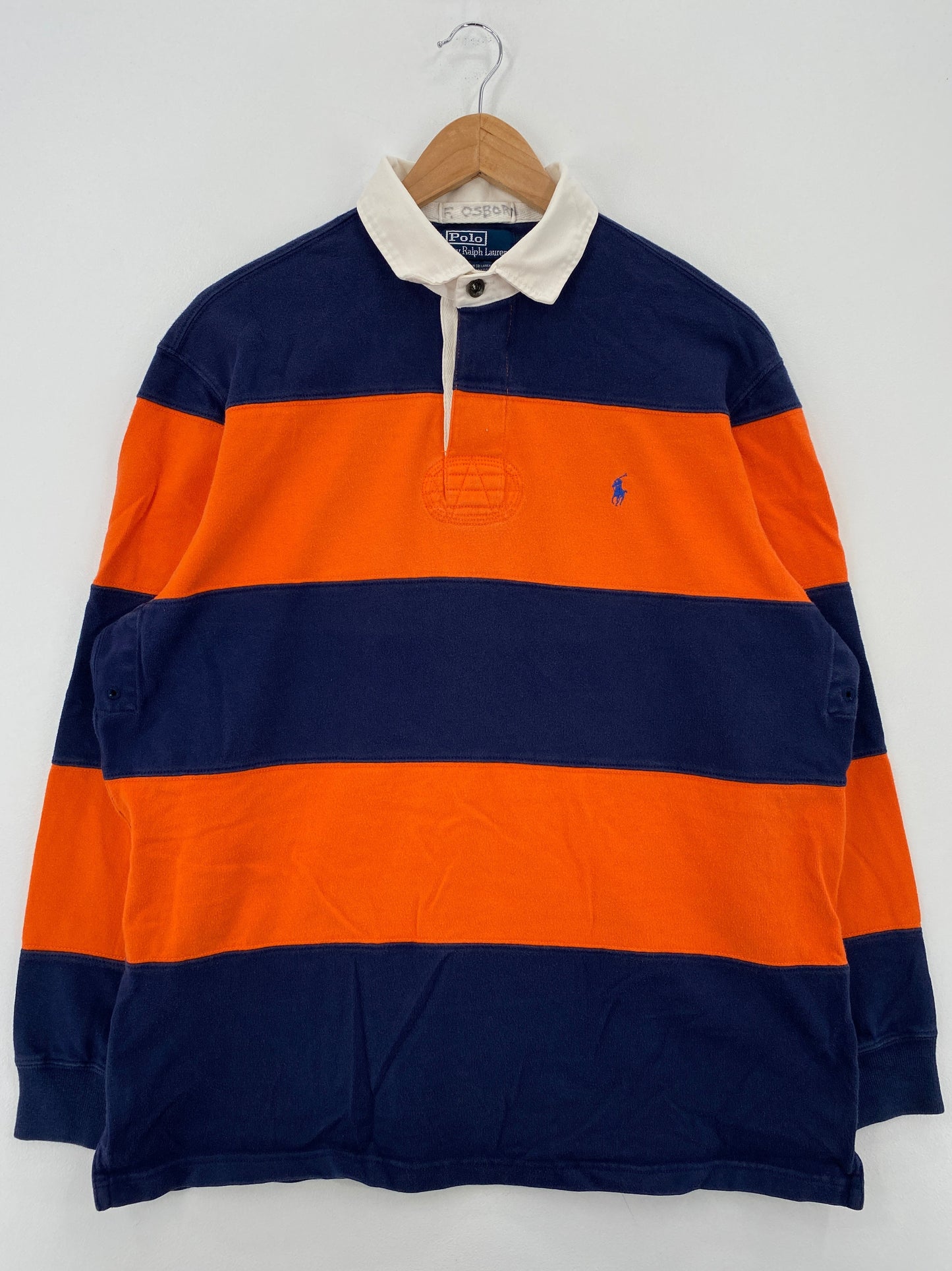 Vintage POLO RALPH LAUREN Size M Rugby-shirt / G1328R