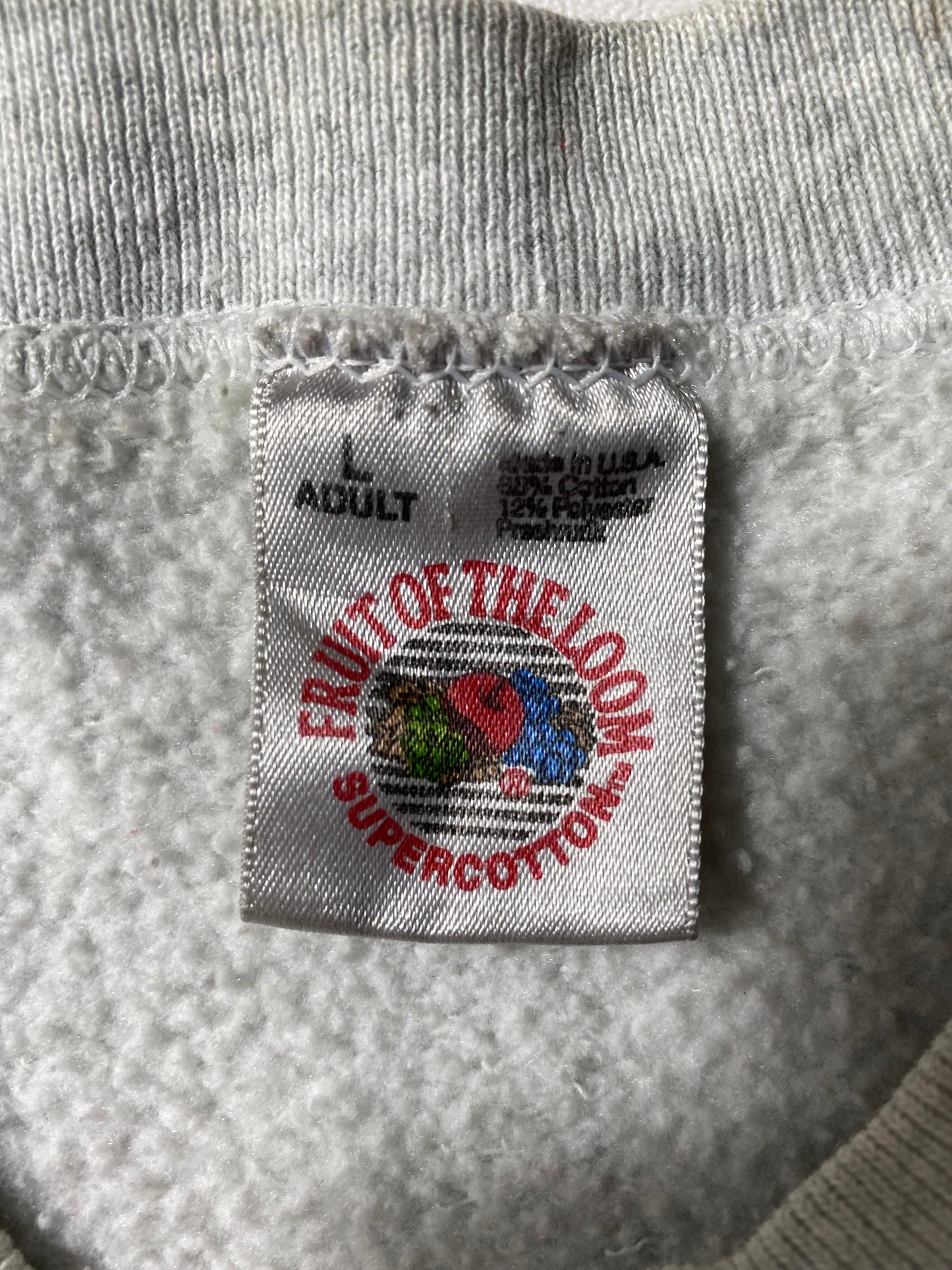 90's PITTSBURGH WDVW Made in USA Size L Vintage Sweat-shirt / G5464S