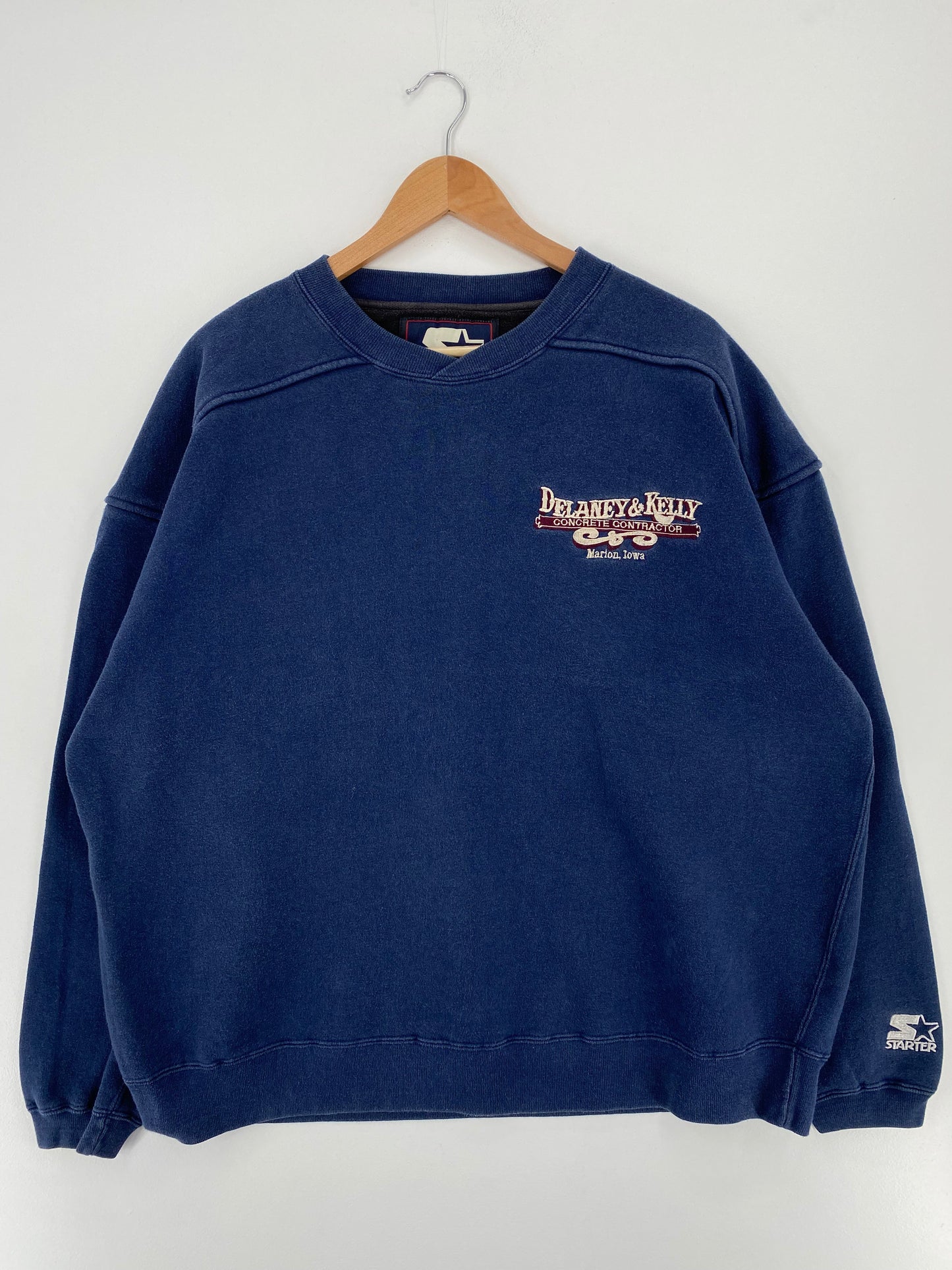 90's STARTER x DELANEY & KELLY Size XL Vintage Sweat-shirt / E8850S
