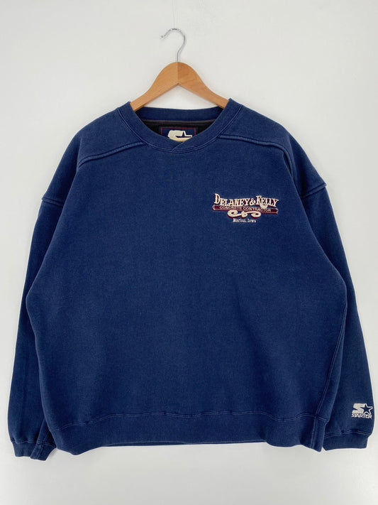 90's STARTER x DELANEY & KELLY Size XL Vintage Sweat-shirt / E8850S