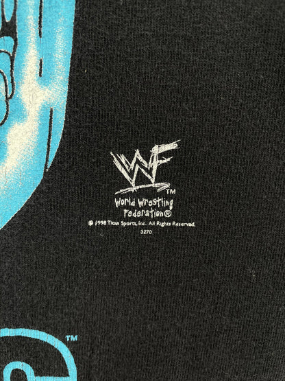 1998 STONE COLD AUSTIN Size L Vintage WWF T-shirt / E8267T