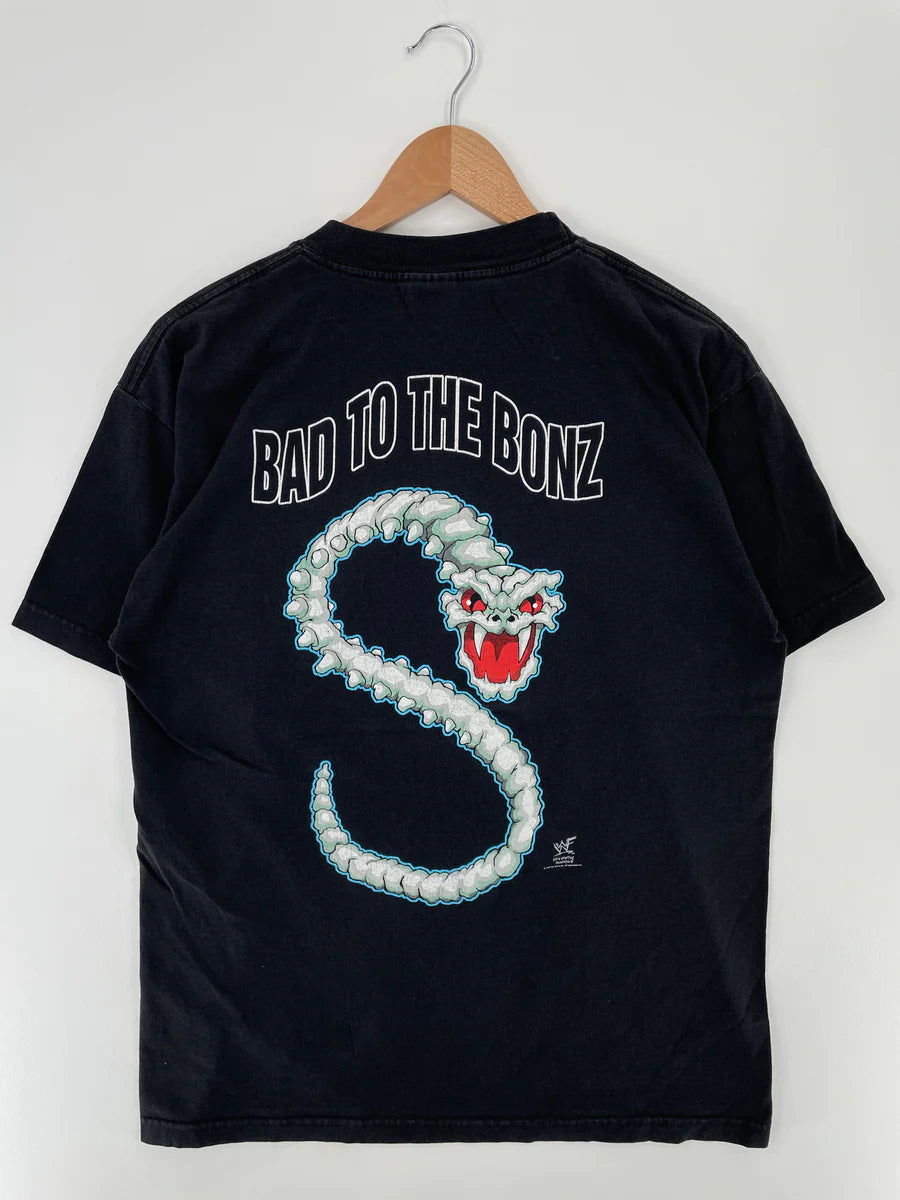 1998 STONE COLD AUSTIN Size L Vintage WWF T-shirt / E8267T