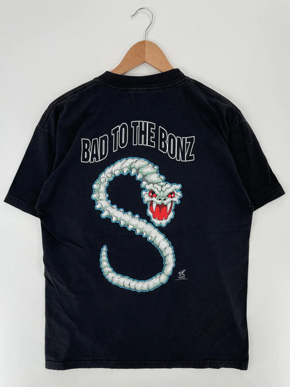 1998 STONE COLD AUSTIN Size L Vintage WWF T-shirt / E8267T