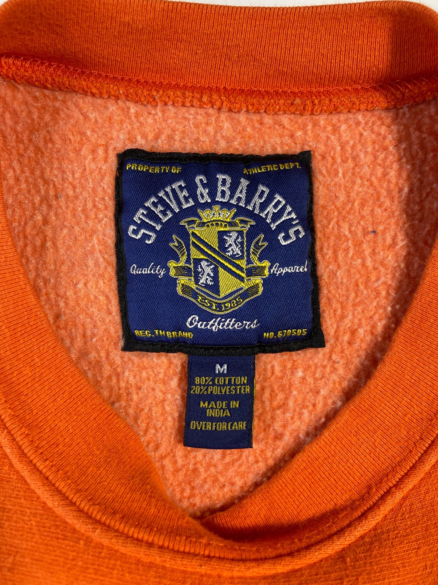 Vintage OKLAHOMA STATE Size M Vintage College Sweat-Shirt / G5284S