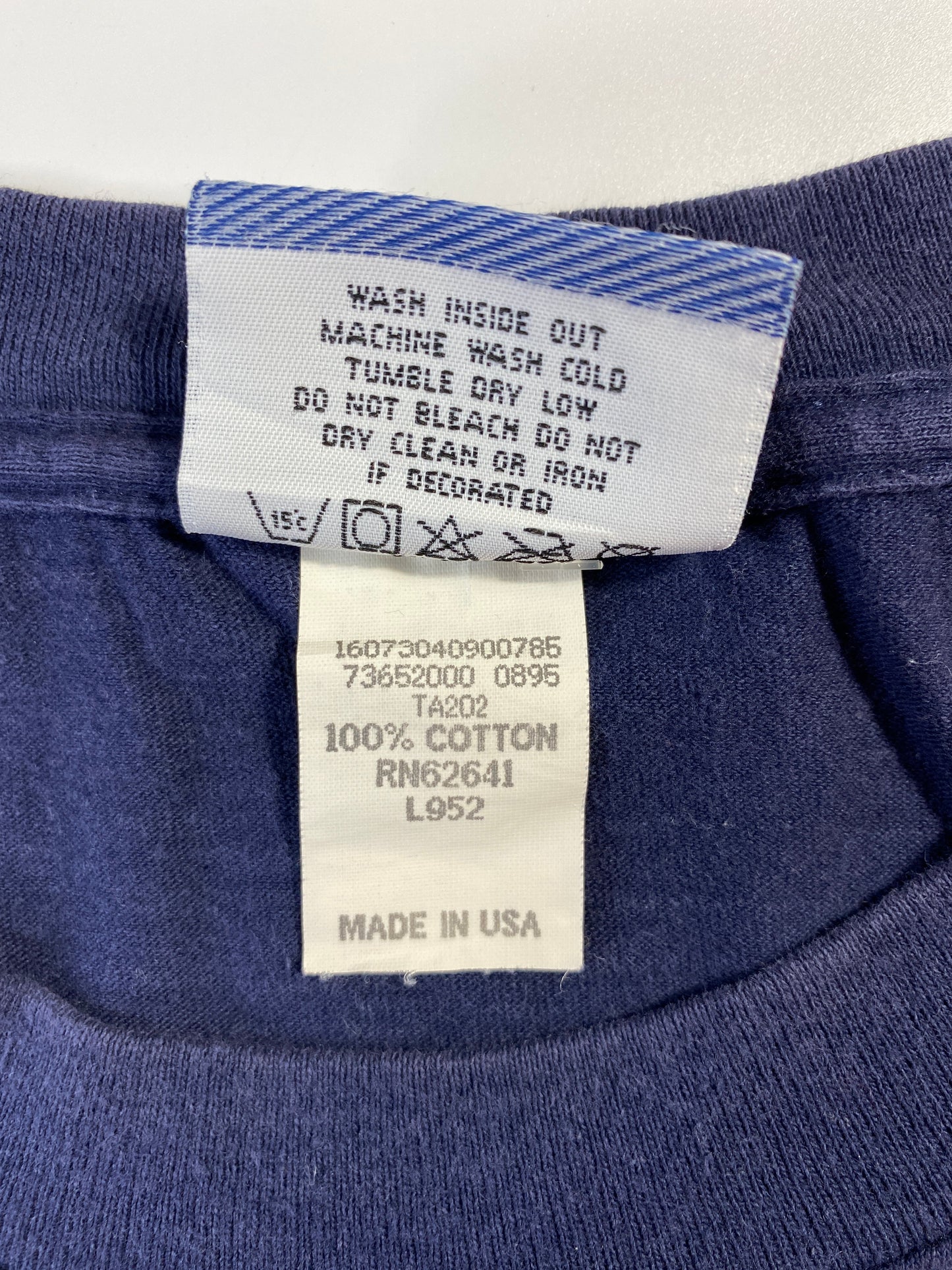 1996 DALLAS COWBOYS Made in USA Size L Vintage NFL T-Shirt / F2201T