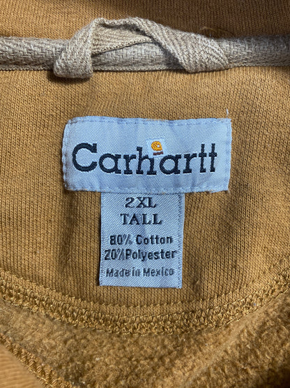 Vintage CARHARTT Size XXL Hoodie Sweat-Shirt / F7678S