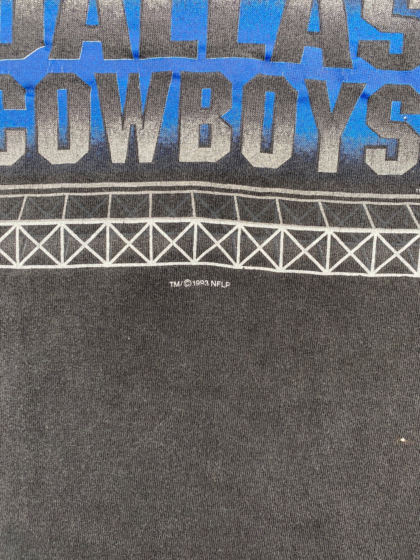 1993 STARTER x DALLAS COWBOYS Made in USA Size L Vintage NFL T-Shirt / E9759T
