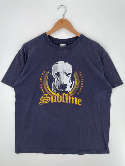 2005 SUBLIME Size L Vintage Music T-shirt / E8363T