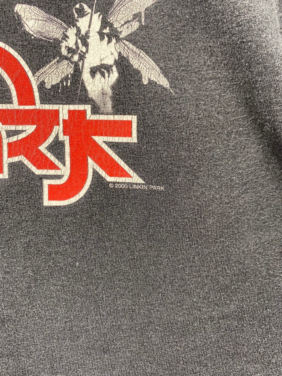 2000 LINKIN PARK STREET SOLDIER Size M Vintage MUSIC T-shirts / E8023T