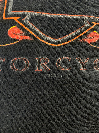 2005 HARLEY DAVIDSON Made in USA Size L Vintage Long Sleeve T-Shirt / F1812T