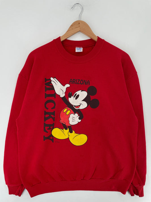 90's DISNEY MICKEY Made in USA Size XL Vintage Sweat-Shirt / G5764S