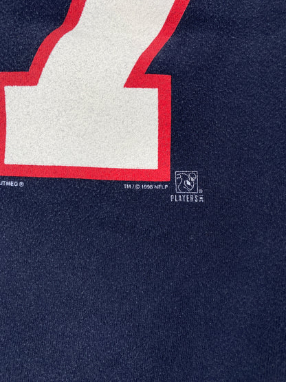 1998 BILLS Made in USA Size XL Vintage NFL Sweat-Shirt / E9007S