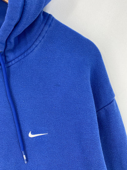 00’ NIKE MINI SWOOSH Size XL Vintage Zip Up Hoodie Sweat-shirt / G4631S