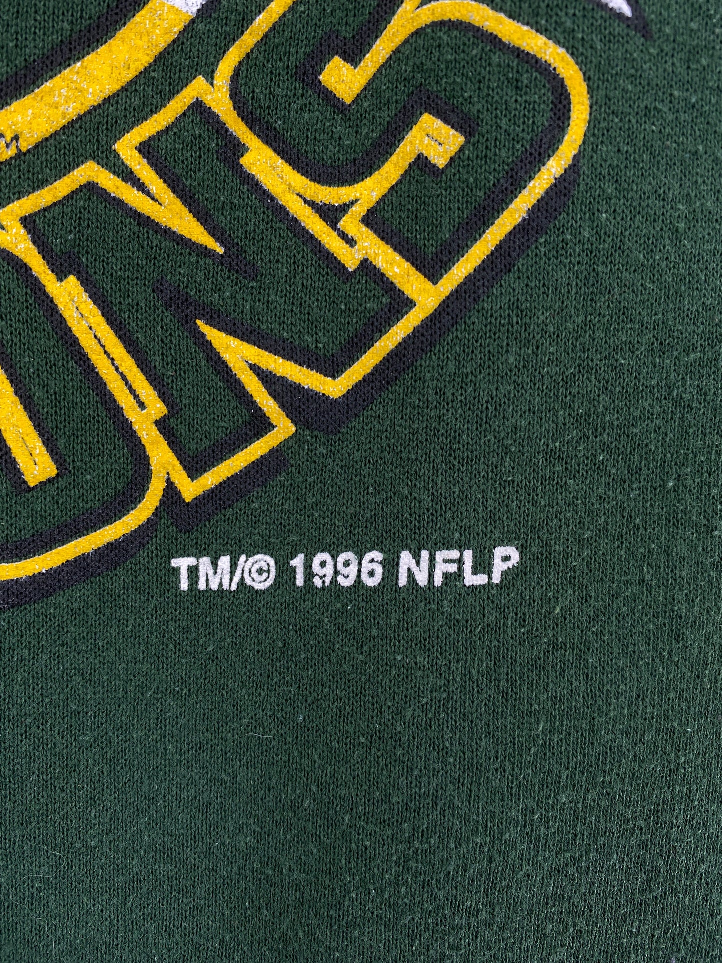 1996 GREEN BAY PACKERS Size XXL Vintage NFL Sweat shirt / F1624S