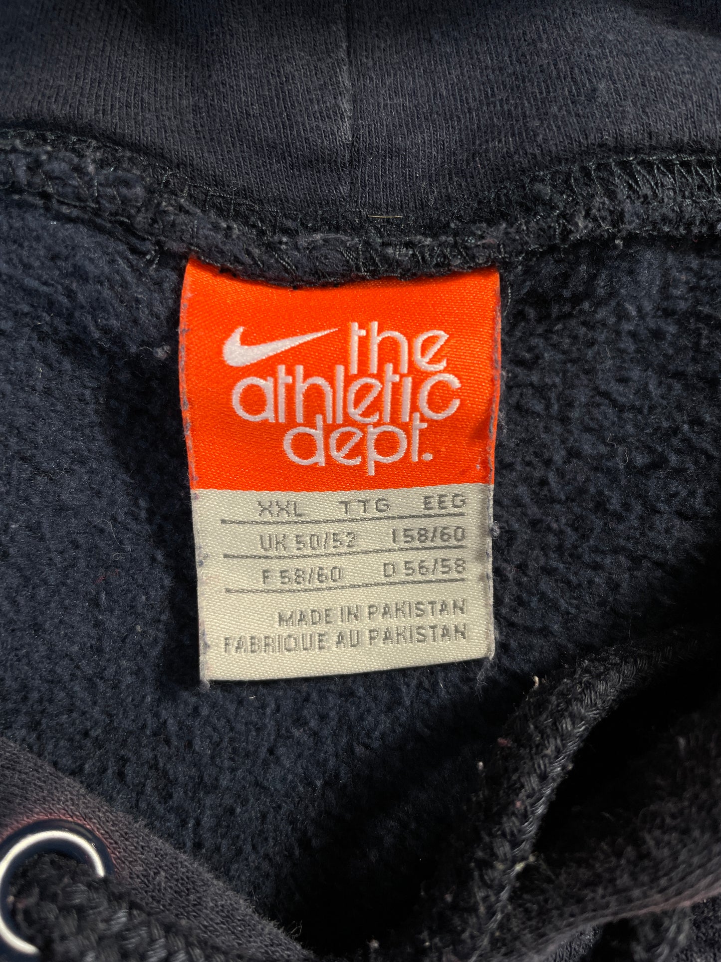 Vintage NIKE MINI SWOOSH Size XXL Hoodie Sweat-Shirt / E7566S