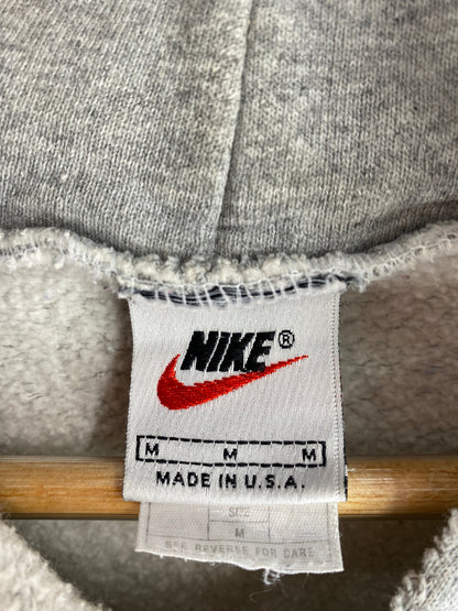 90's NIKE CENTER SWOOSH Made in USA Size XL Vintage Hoodie Sweat-shirt / F9148S