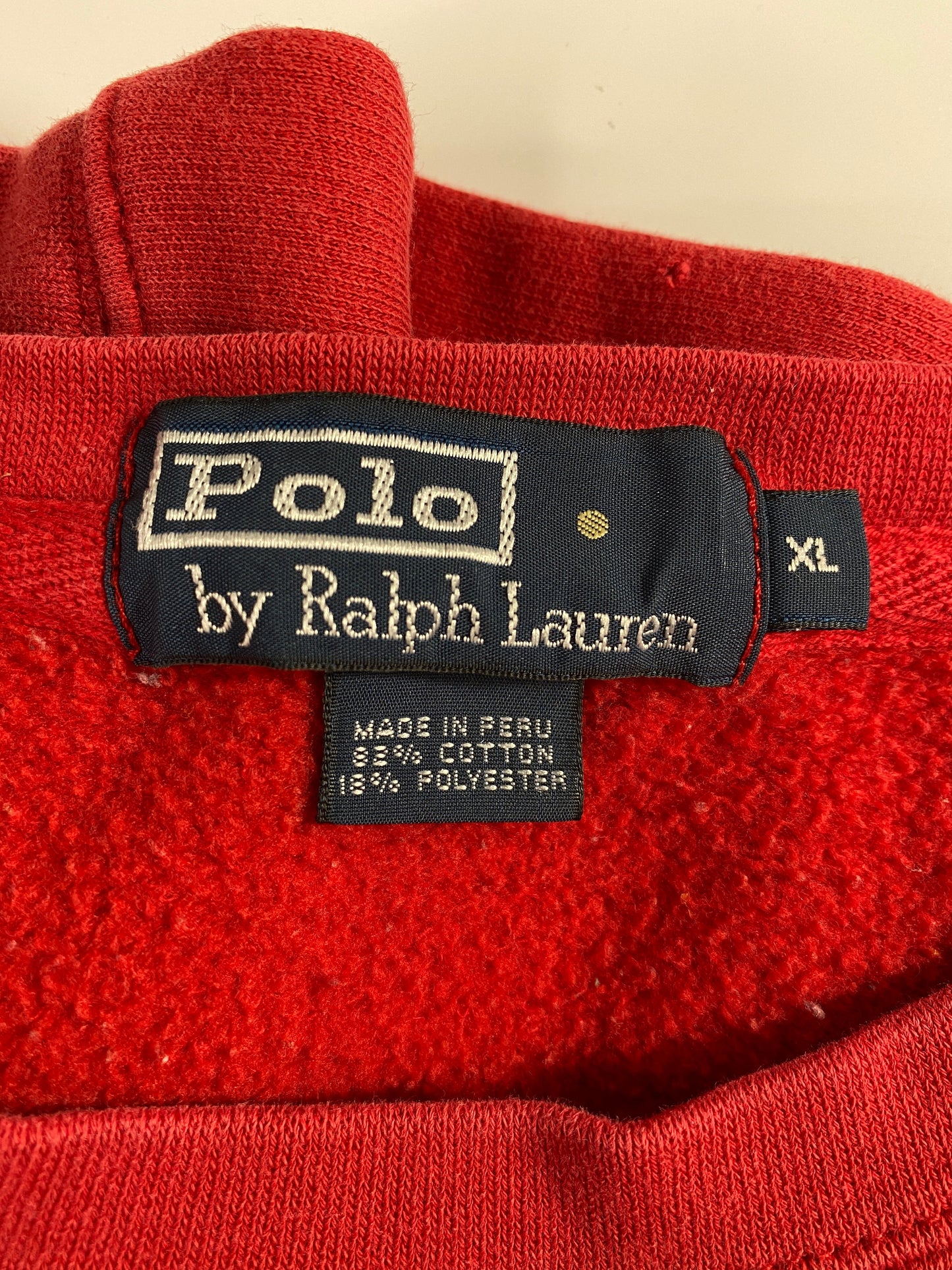 90’s POLO RALPH LAUREN Size XL Vintage Sweat-Shirt / E8230S