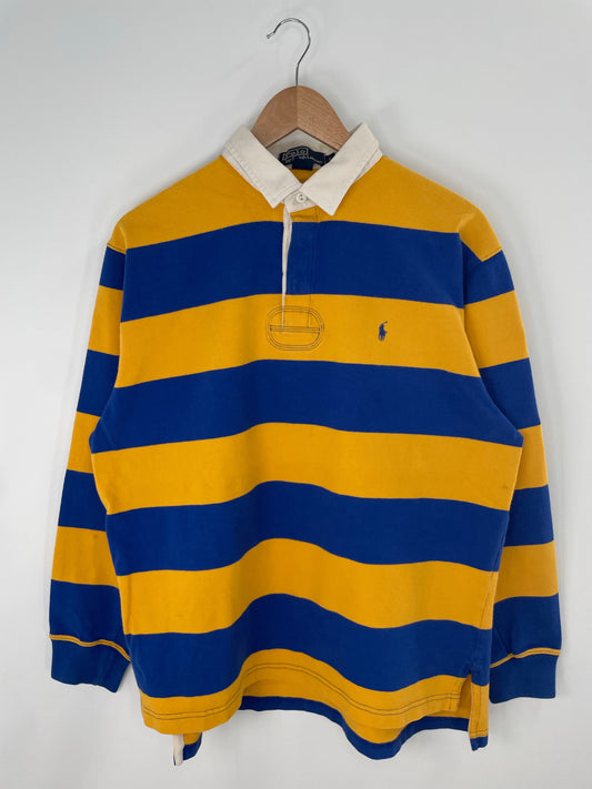 90's POLO RALPH LAUREN Size L Vintage Rugby-Shirt / F3345R