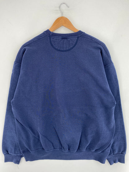 90's DISNEY WORLD Made in USA Size L Vintage Sweat-shirt / E9286S