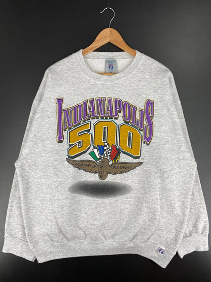 90's INDIANAPOLIS 500 Made in USA Size XXL Vintage Racing Sweat-shirt / E9277S