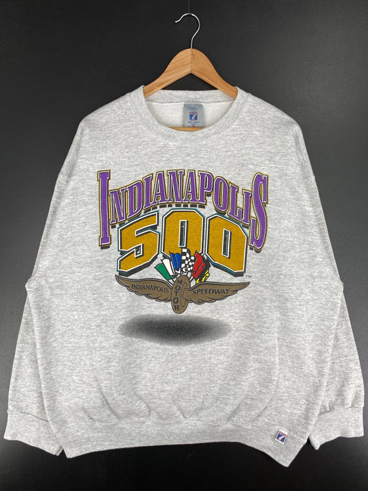 90's INDIANAPOLIS 500 Made in USA Size XXL Vintage Racing Sweat-shirt / E9277S