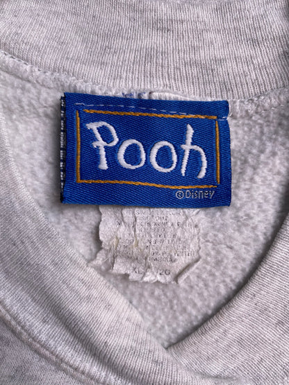 00’ DISNEY TIGGER & WINNIE THE POOH Size XL Vintage Sweat-shirt / F1580S