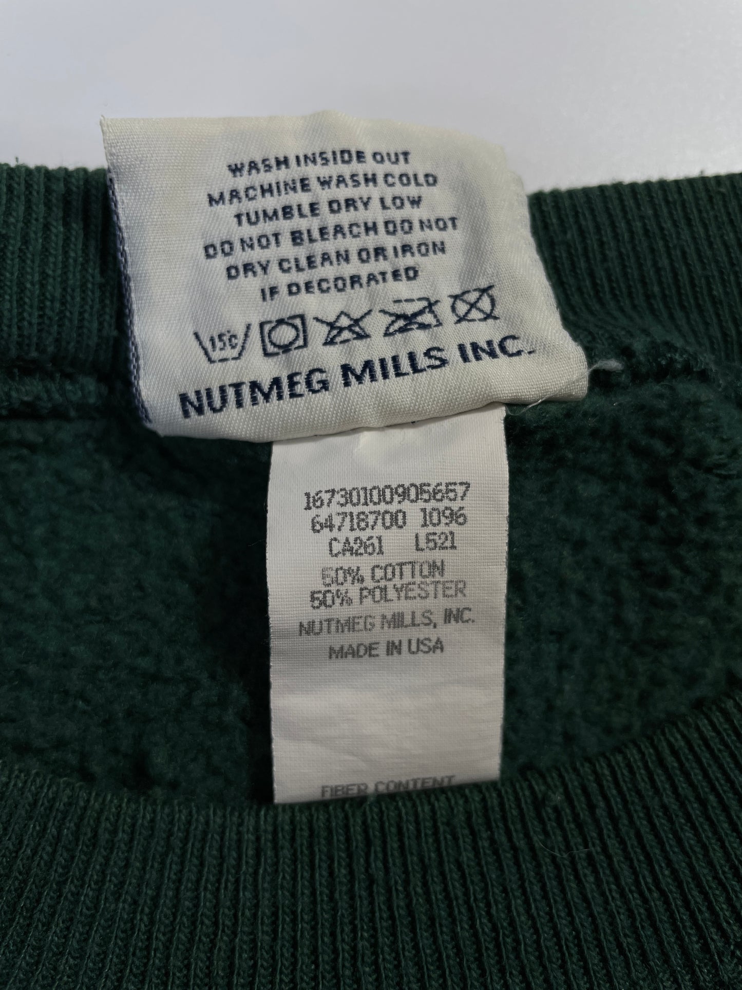 1996 GREEN BAY PACKERS Made in USA Size XXL Vintage NFL Sweat-Shirt / E7446S