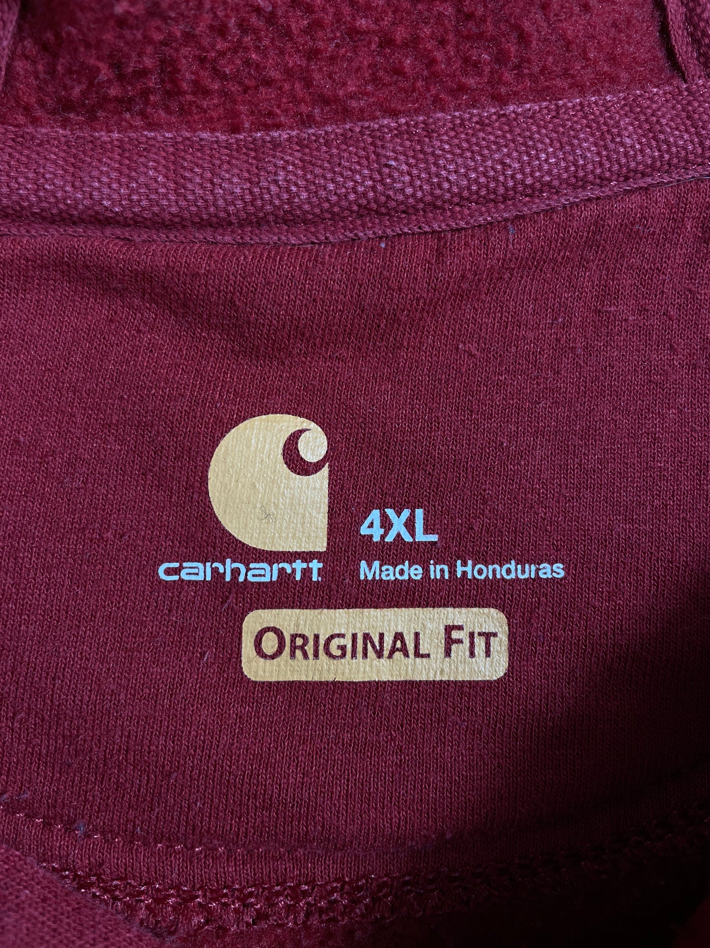 Vintage CARHARTT Size XXXXL Hoodie Sweat-Shirt / G6046S